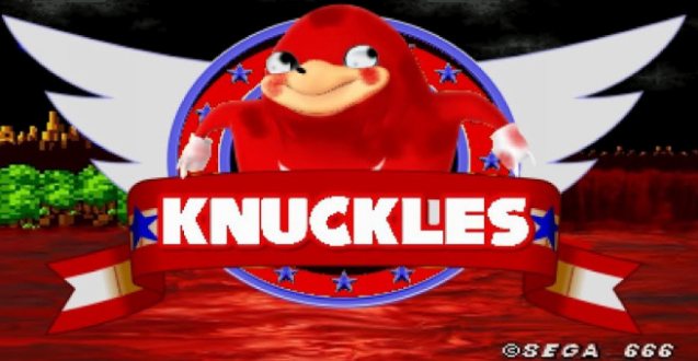 Image From Uganda Knuckles Game