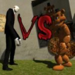 Slenderman VS Freddy The Fazbear