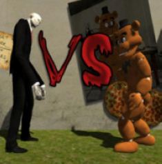 Slenderman VS Freddy The Fazbear